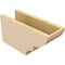 Ekena Millwork 6in. W x 8in. H x 16in. L Ridgewood Woodgrain TimberThane Rafter Tail, Primed Tan RFTUR06X08X16RIDRCPR - alternate 6